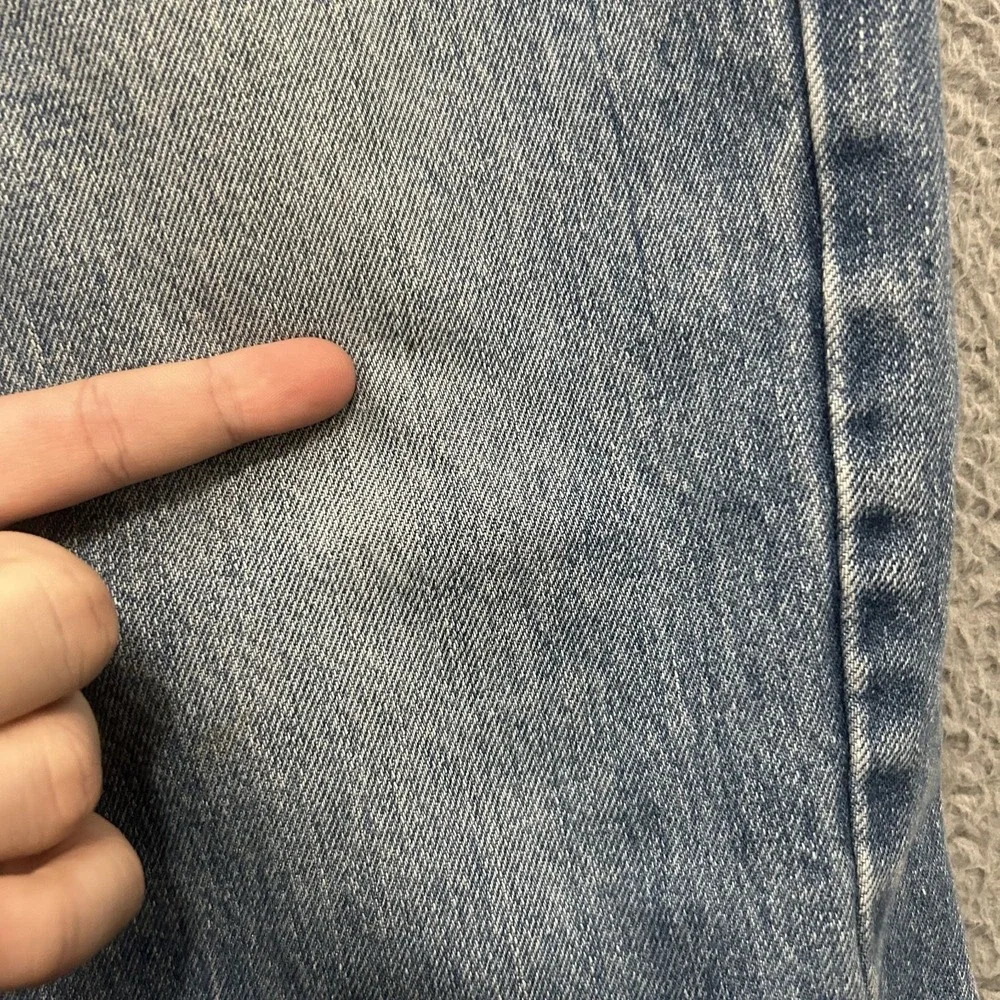 Vintage Levis Jeans Mens 38x30 Blue Denim 646 Bell Bottoms Flares 70s Orange Tab